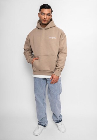 Dropsize Sweatshirt 'Embo' i beige