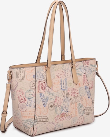 Shopper di ALV By Alviero Martini in beige: frontale