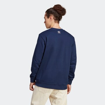 ADIDAS ORIGINALS Sweatshirt 'Graphics Archive Crew' in Blue