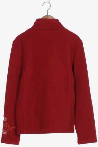 JACK WOLFSKIN Sweatshirt & Zip-Up Hoodie in S in Red
