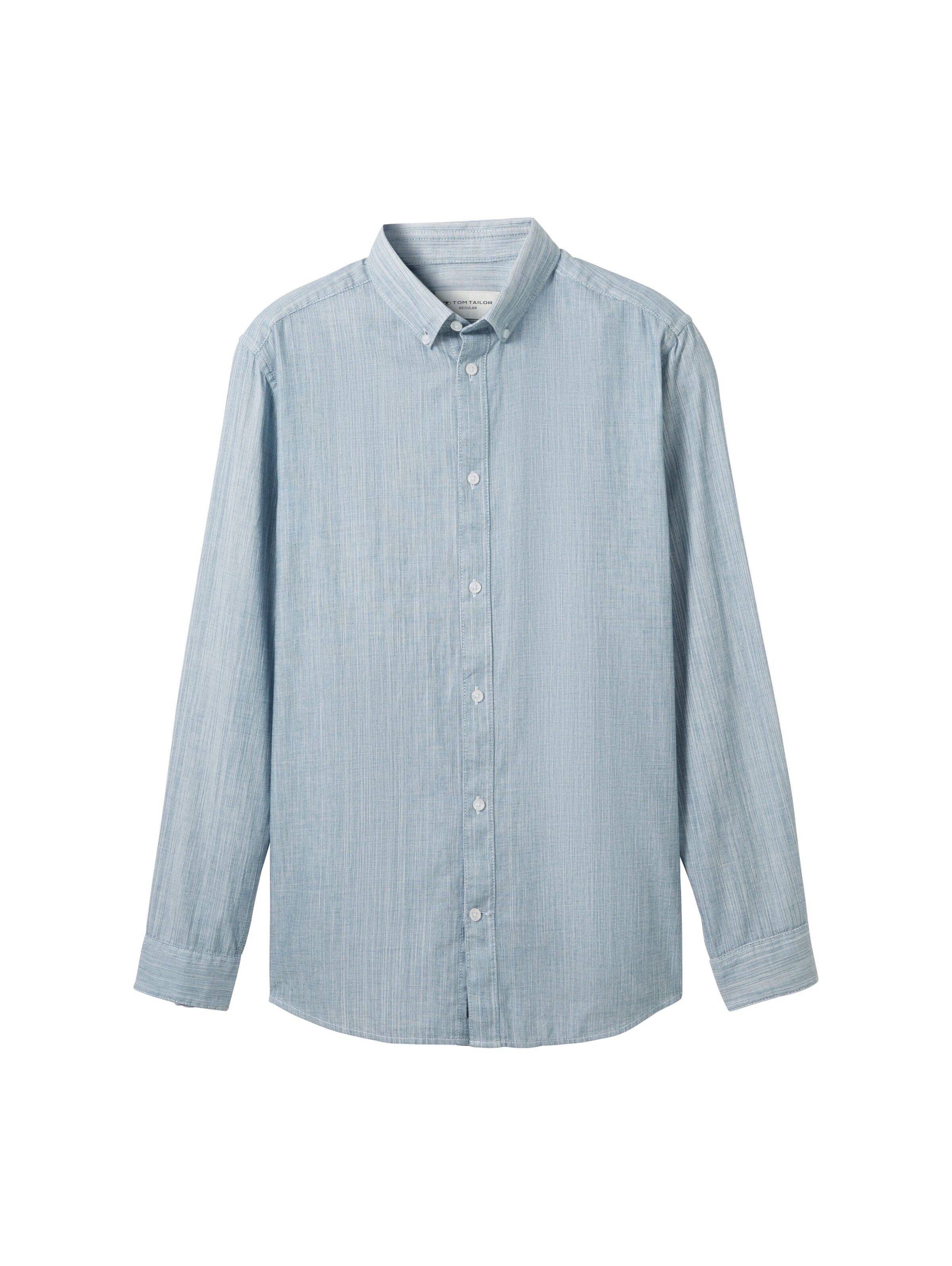 TOM TAILOR Hemd in Blau: Vorderseite
