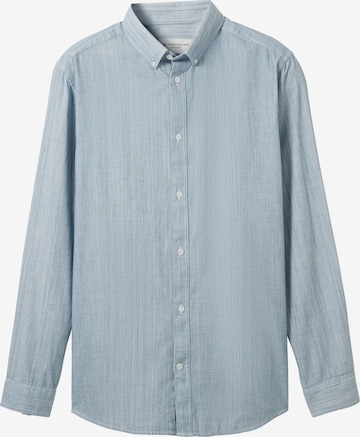 TOM TAILOR Hemd in Blau: Vorderseite