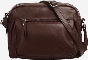 Sac à bandoulière Samantha Look en marron : devant