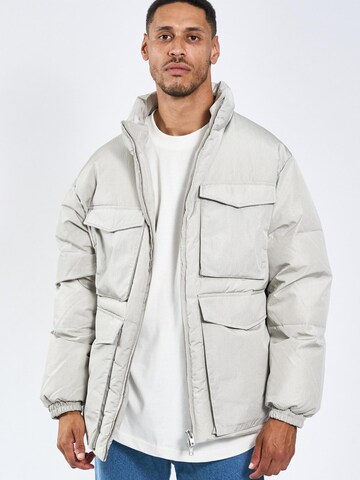Legends Winter Jacket 'Laudo Puffer' in Grey: front