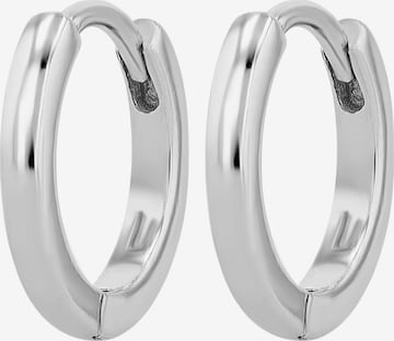 Akzent Ohrringe 'Veera, 925 Sterlingsilber, langlebig' in Silber: Vorderseite