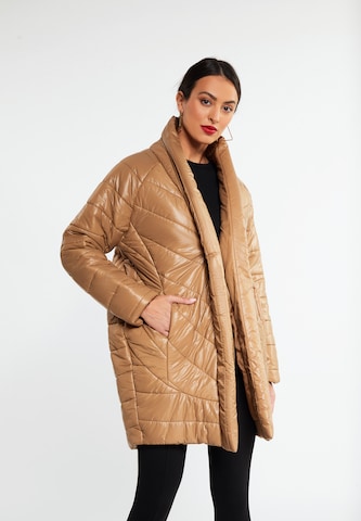 faina Winterjacke in Beige: Vorderseite