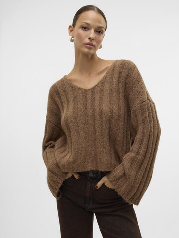 Pull-over 'MAPLE' VERO MODA en marron