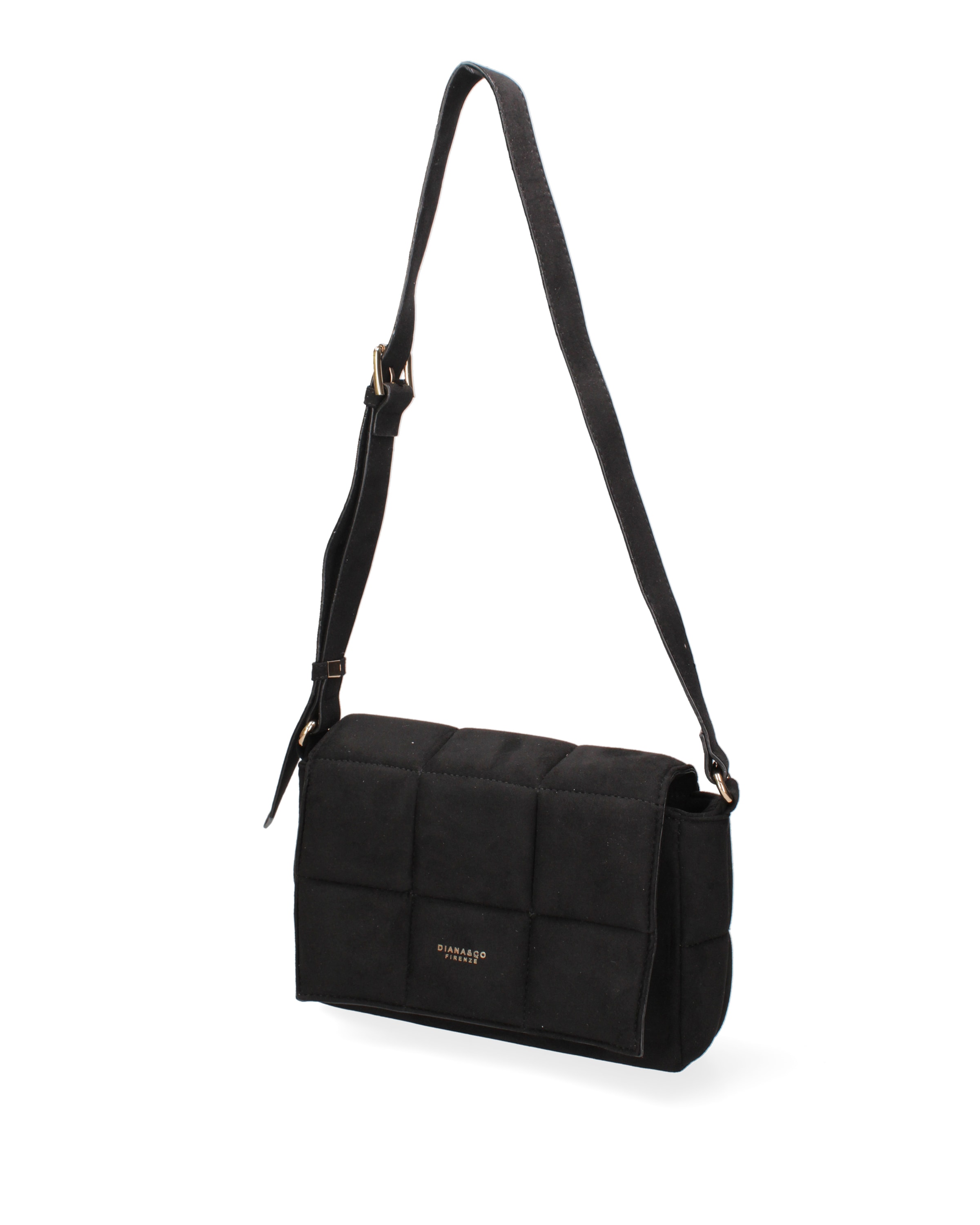 Diana&Co. Schoudertas in Zwart: voorkant
