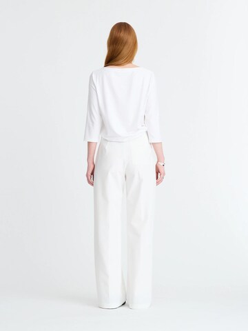 T-shirt 'TRINE' Minx en blanc