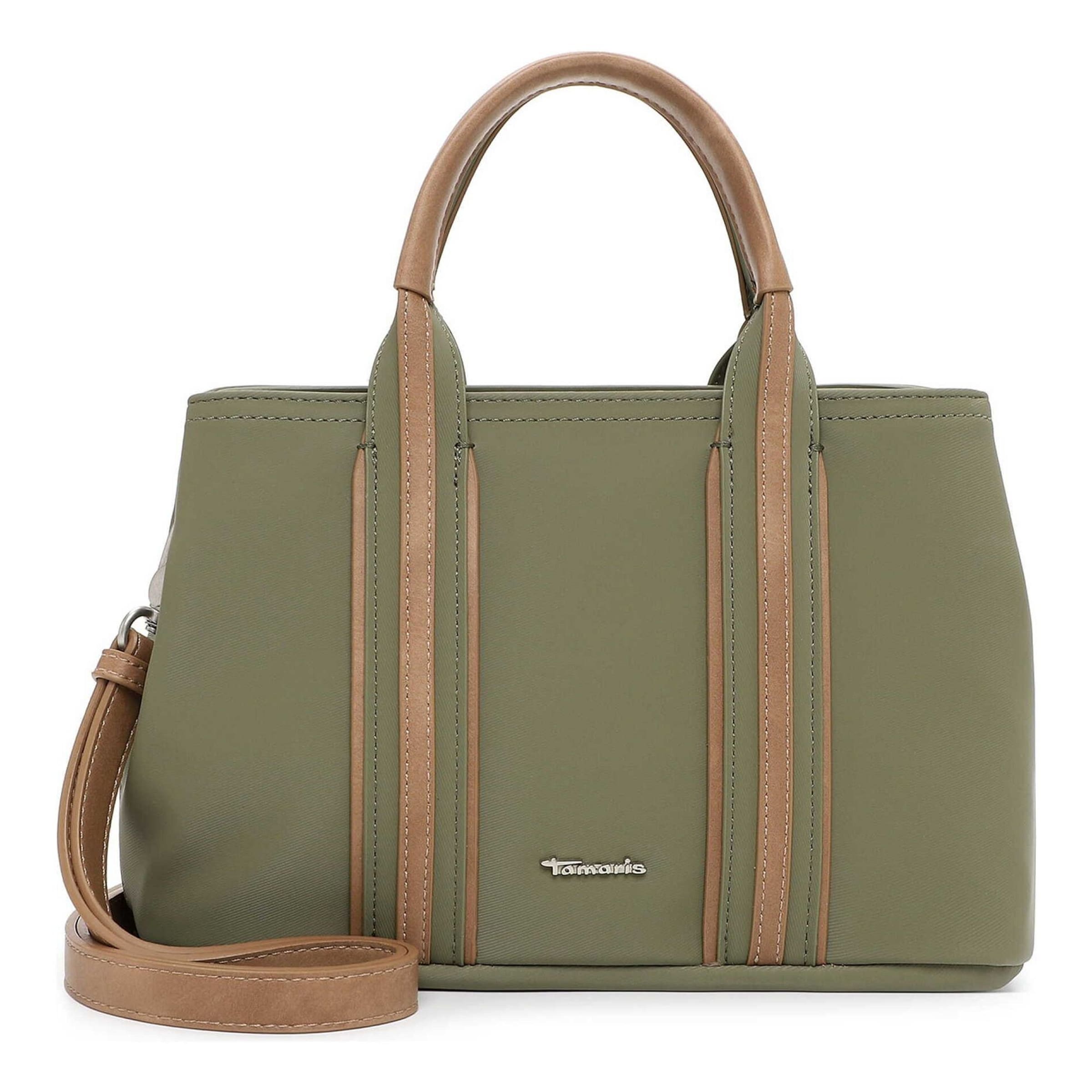 Shopper 'Kirsten' di Tamaris in verde: frontale