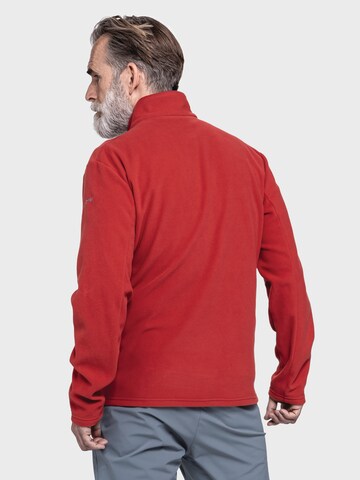 Veste en polaire fonctionnelle ' Hiking Fleece Jk Style Qutang ' Schöffel en rouge