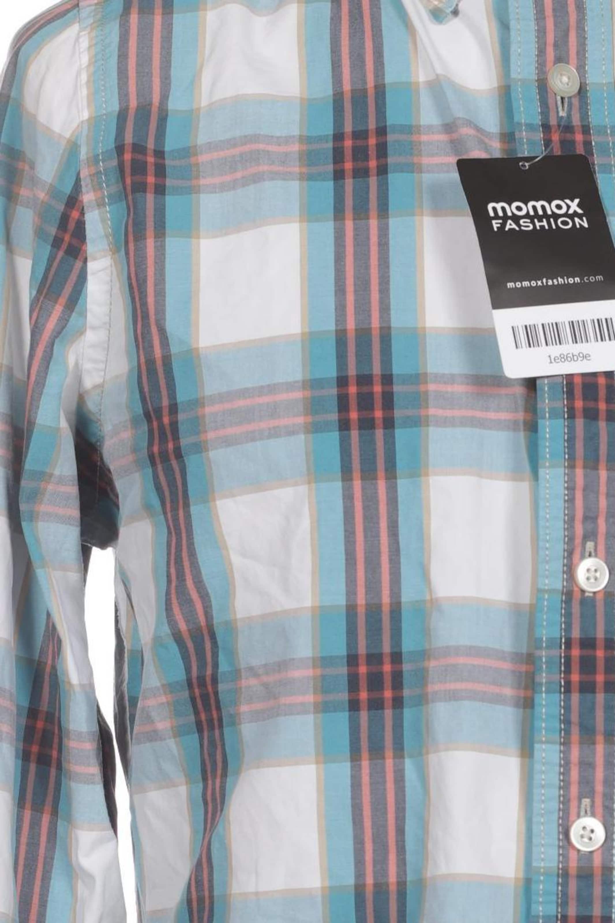 HOLLISTER Button Up Shirt in L in Blue