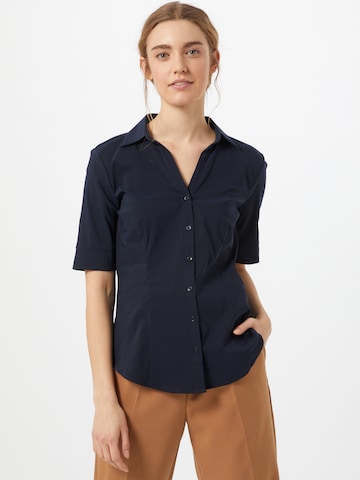 MORE & MORE Blouse in Blauw: voorkant