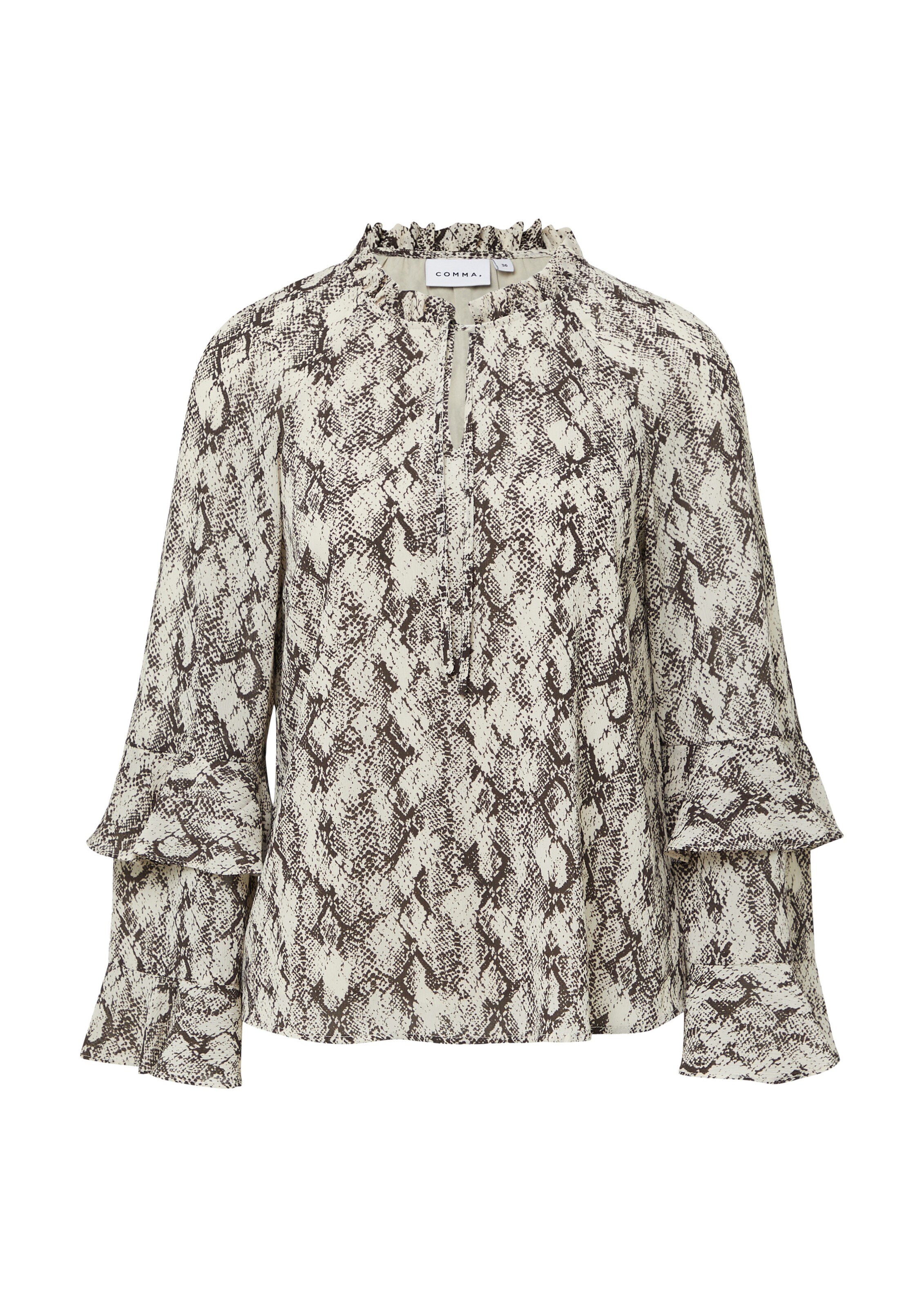 COMMA Bluse in Beige: Vorderseite