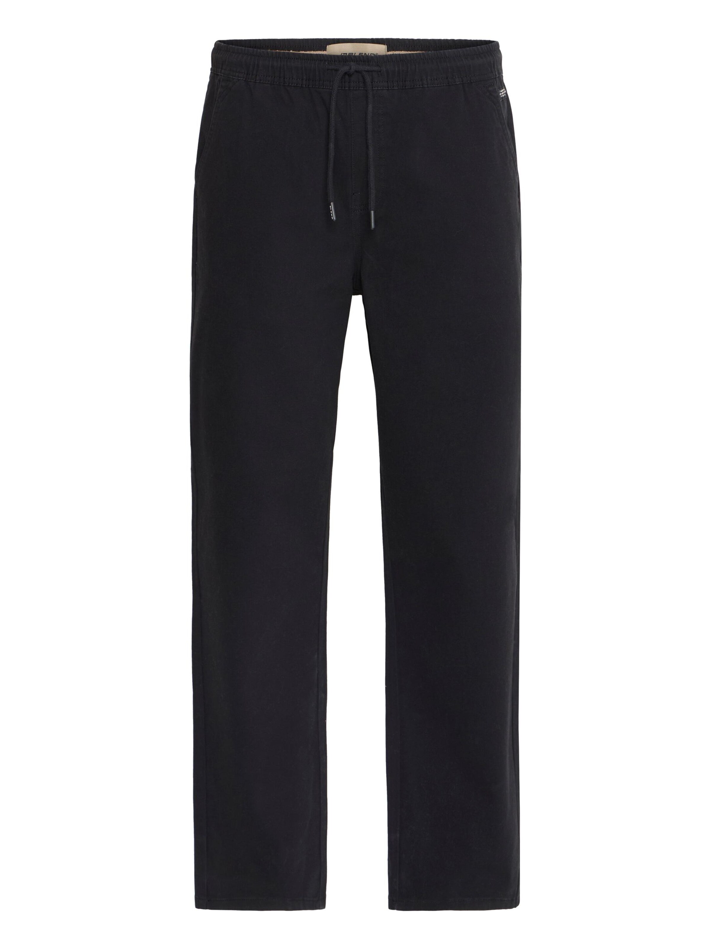 BLEND - Regular Calças chino 'BHMADDOX' em preto: frente