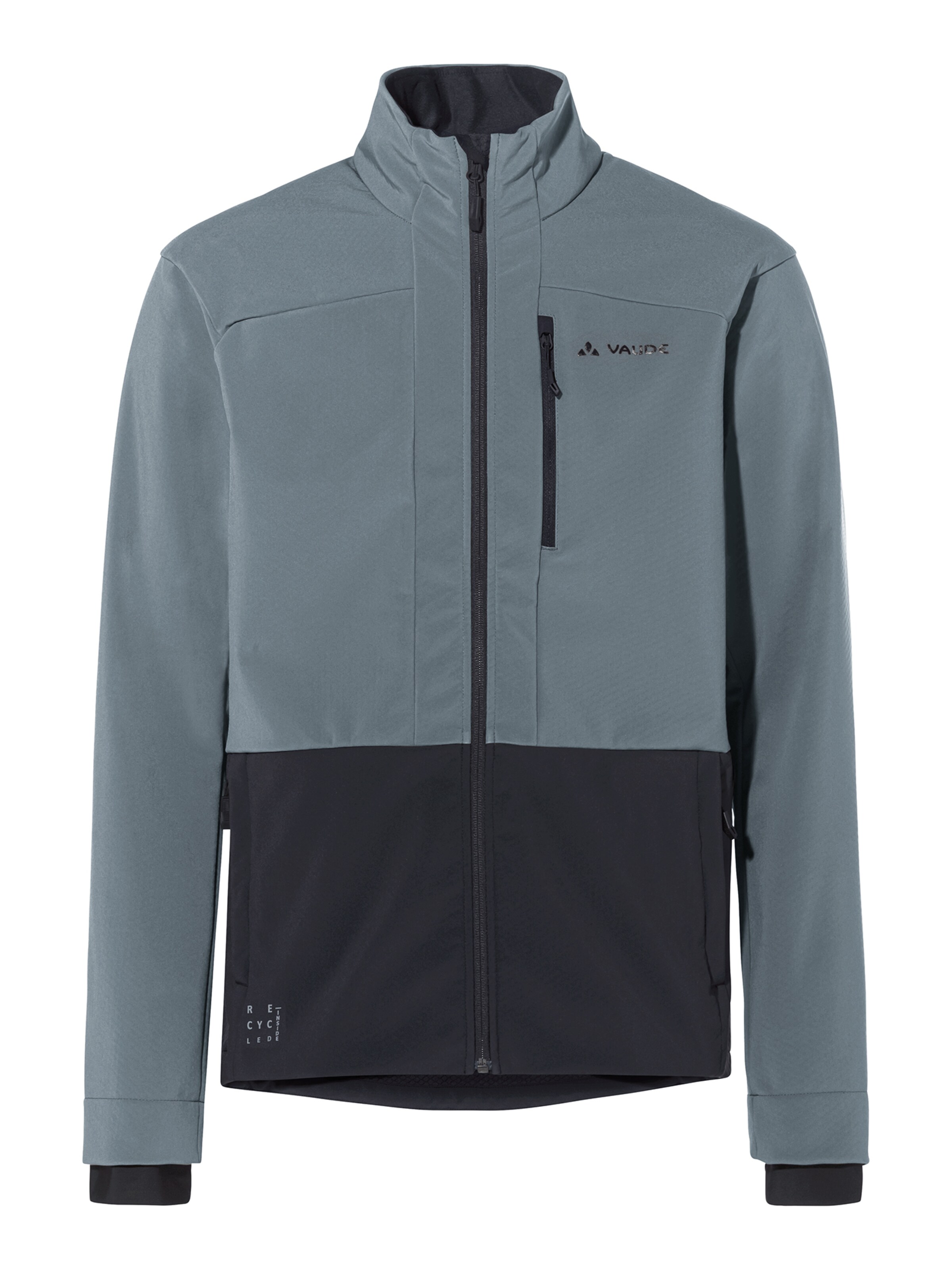VAUDE Sports jacket 'Qimsa Pro SFT' in Grey: front