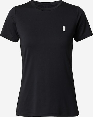 BJÖRN BORG Functioneel shirt 'ACE' in Zwart: voorkant