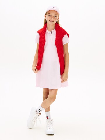 TOMMY HILFIGER - Vestido em rosa: frente