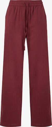 Wide Leg Pantalon 'ONLTizana' ONLY en rouge : devant