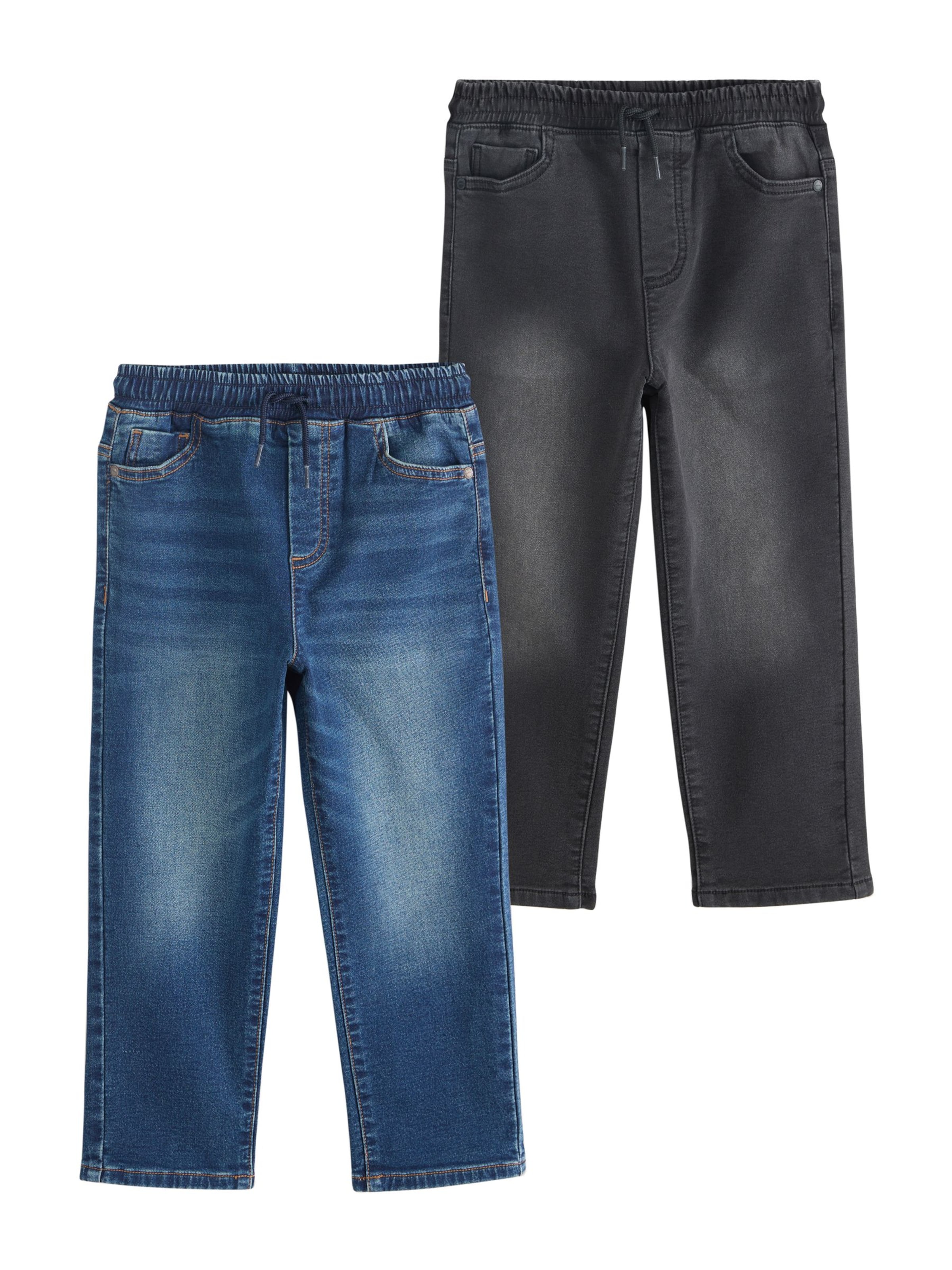 Next Loosefit Jeans in Blauw: voorkant