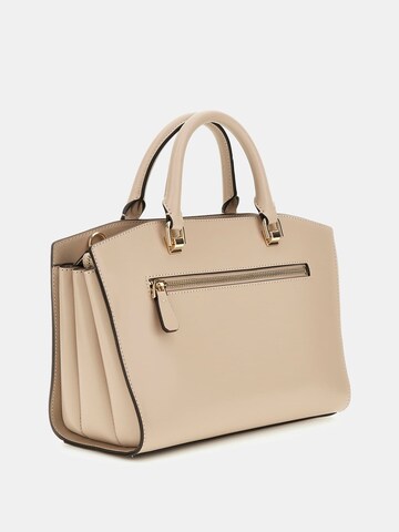 GUESS Handtasche 'Queensland' in Beige