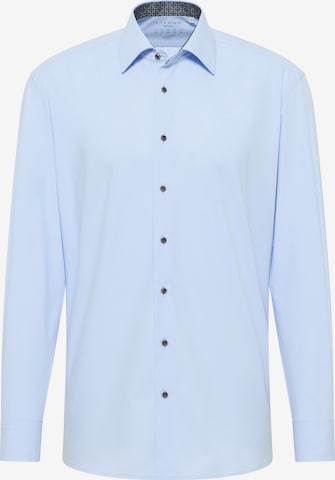 ETERNA Zakelijk overhemd in Blauw: voorkant