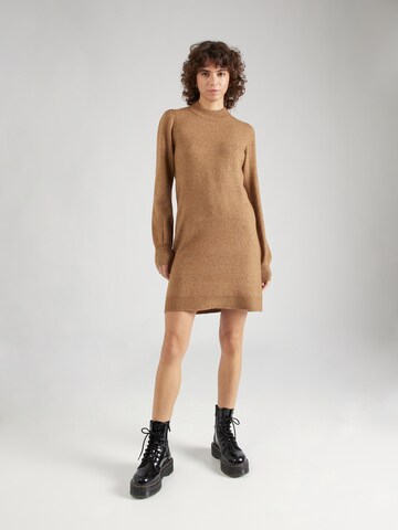 JDY Knit dress 'Rue' in Brown: front