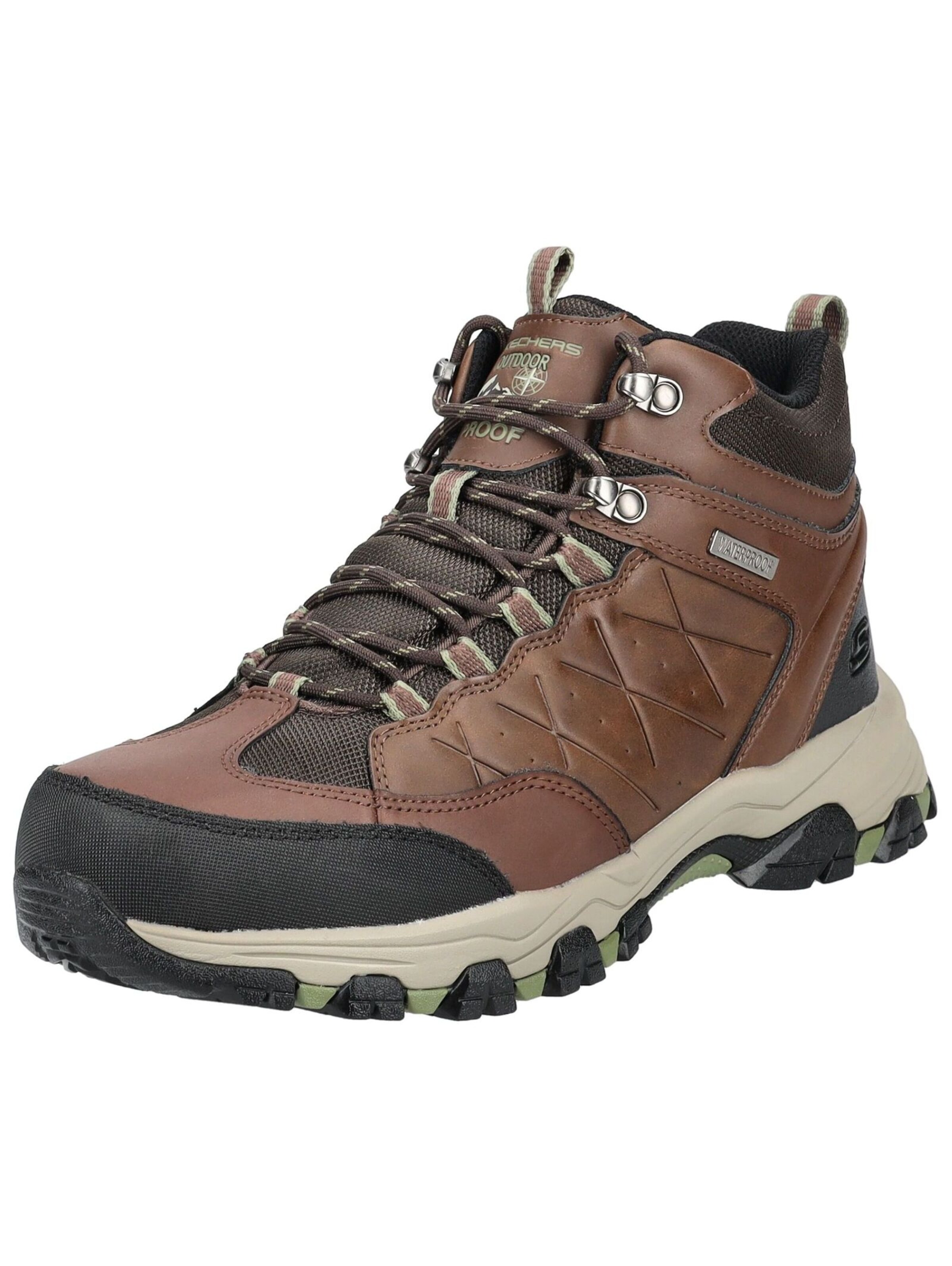 Boots 'SELMEN - TELAGO' di SKECHERS in marrone: frontale