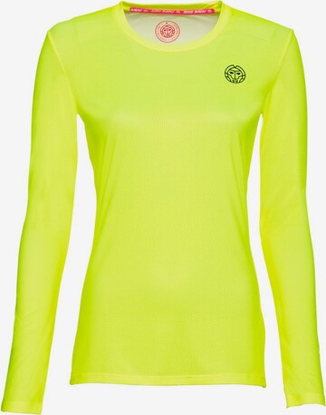 BIDI BADU Performance Shirt 'Mina Tech' in Yellow: front