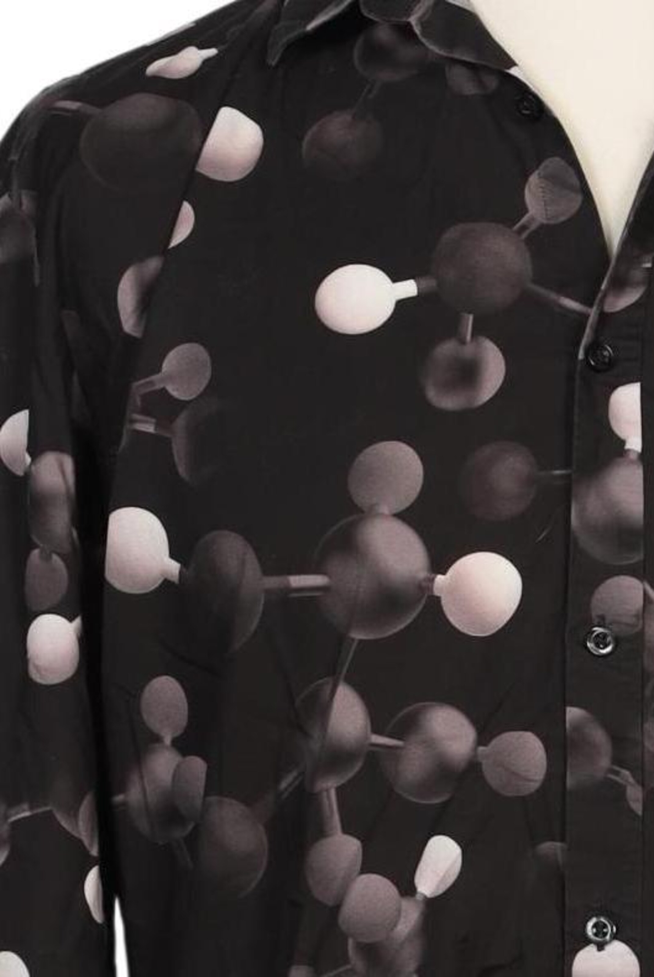 HUGO Button Up Shirt in XL in Black