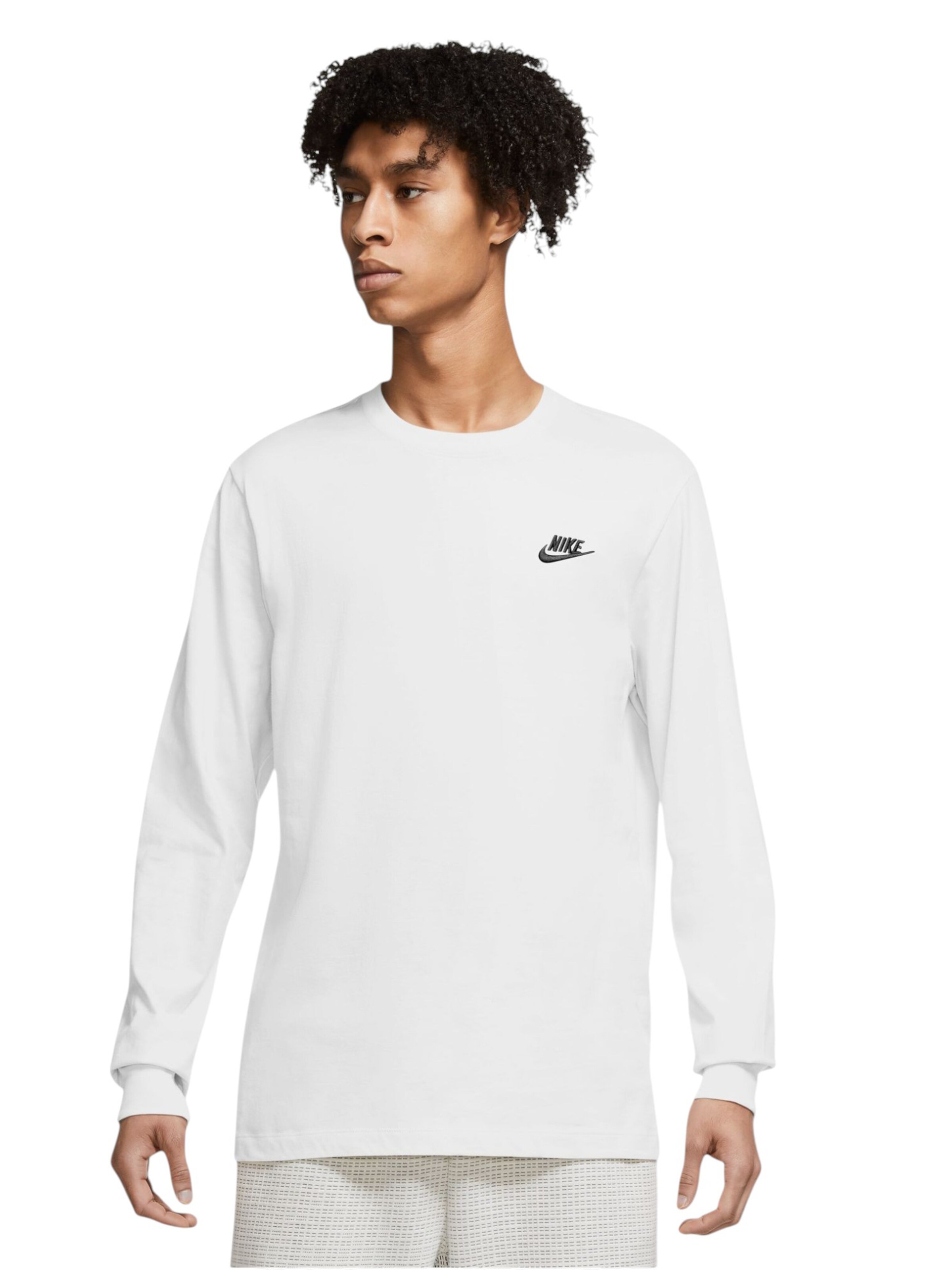 Maglietta di Nike Sportswear in bianco: frontale