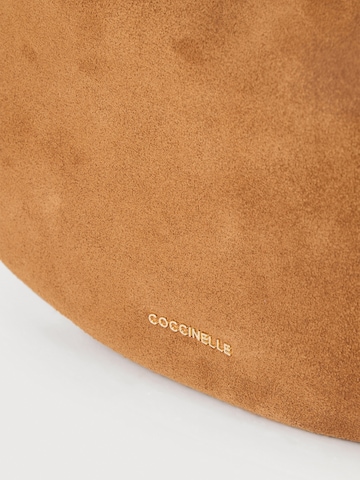 Coccinelle Shoulder Bag 'THESS' in Brown