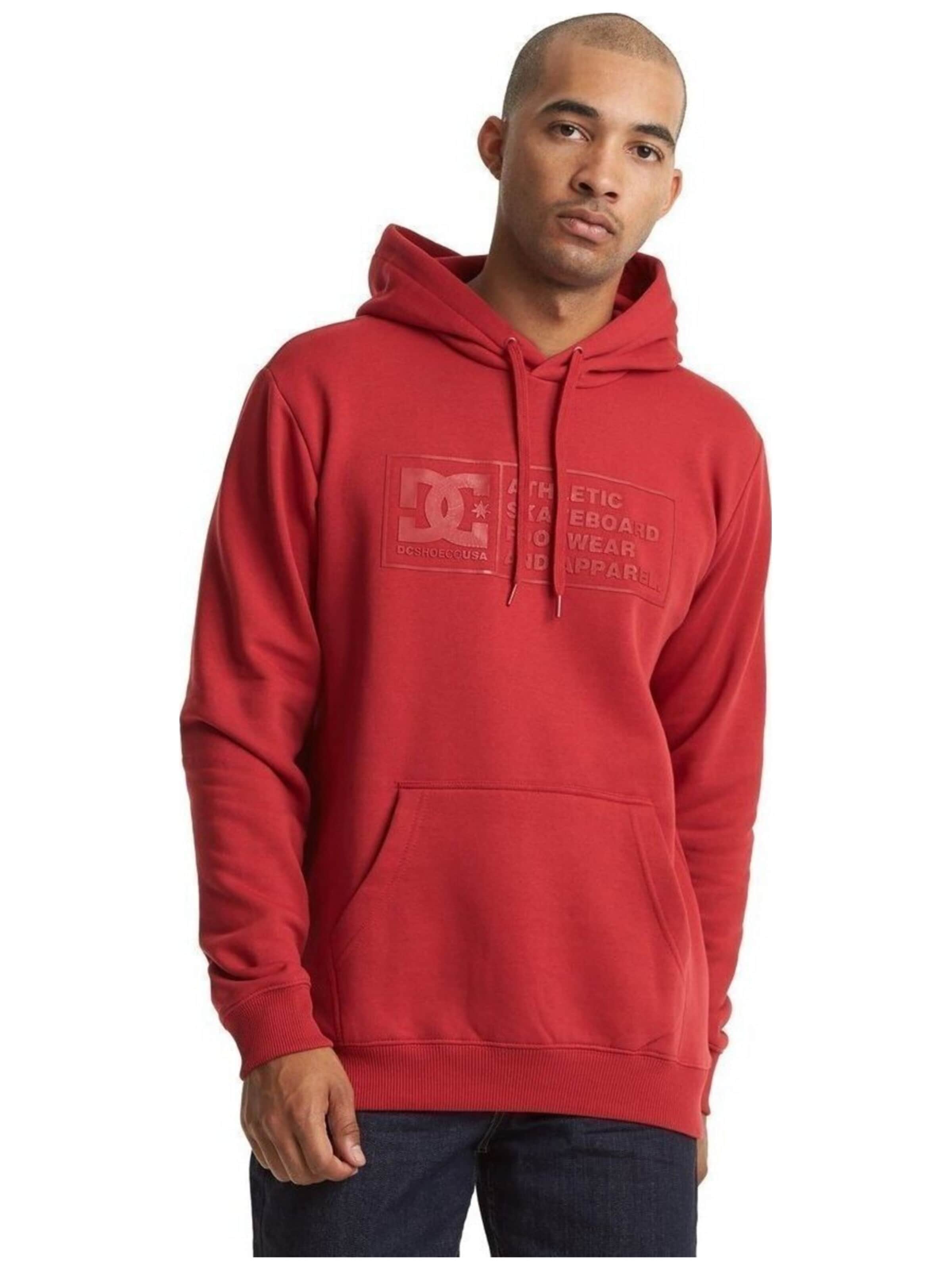 Sweat-shirt 'Dc Shoes Density Zone' DC Shoes en rouge : devant