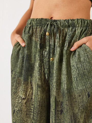 Bianco Lucci Bő szár Nadrág - zöld