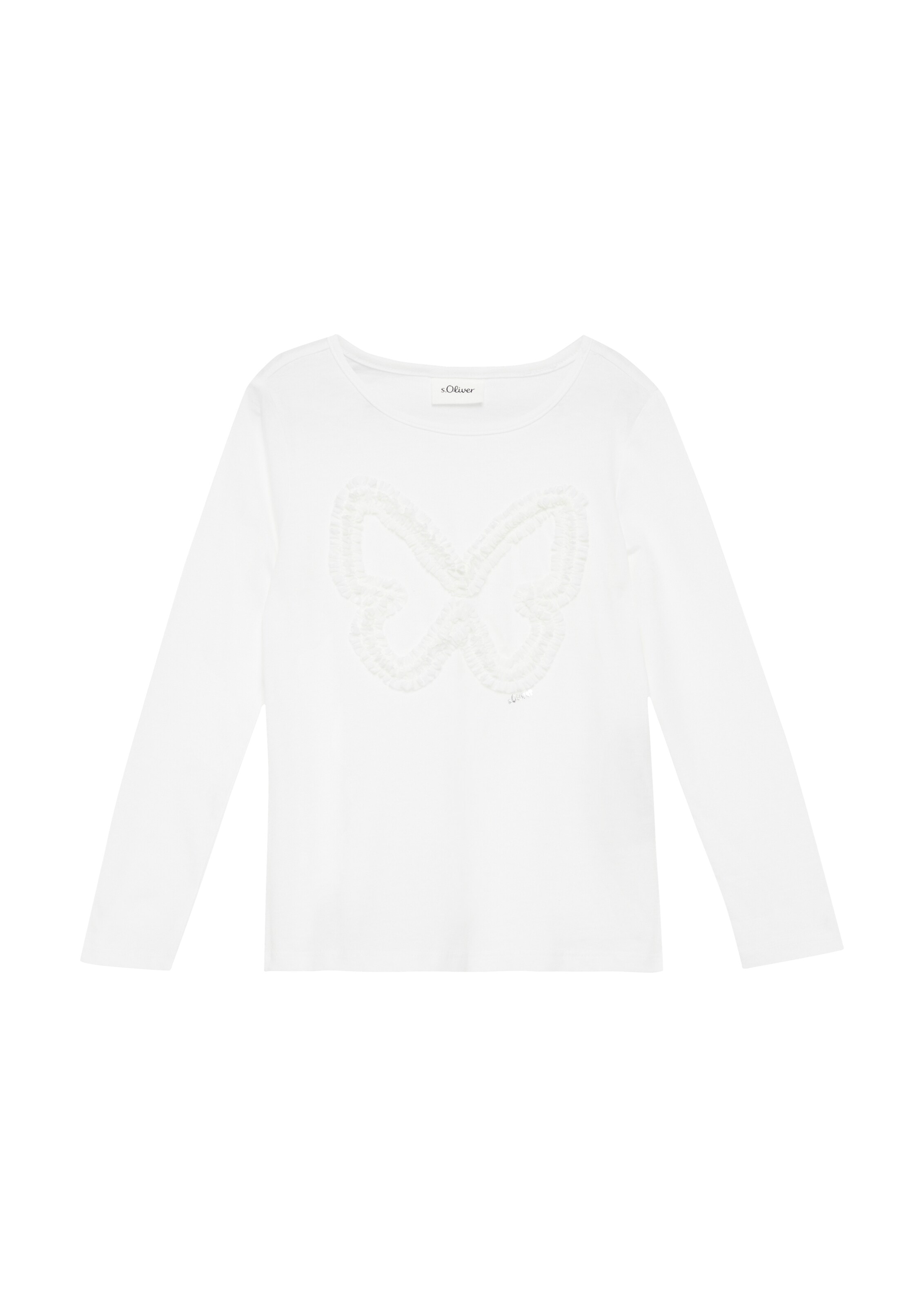 T-Shirt s.Oliver en blanc : devant