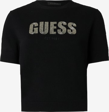 Pull-over 'NORAH' GUESS en noir : devant