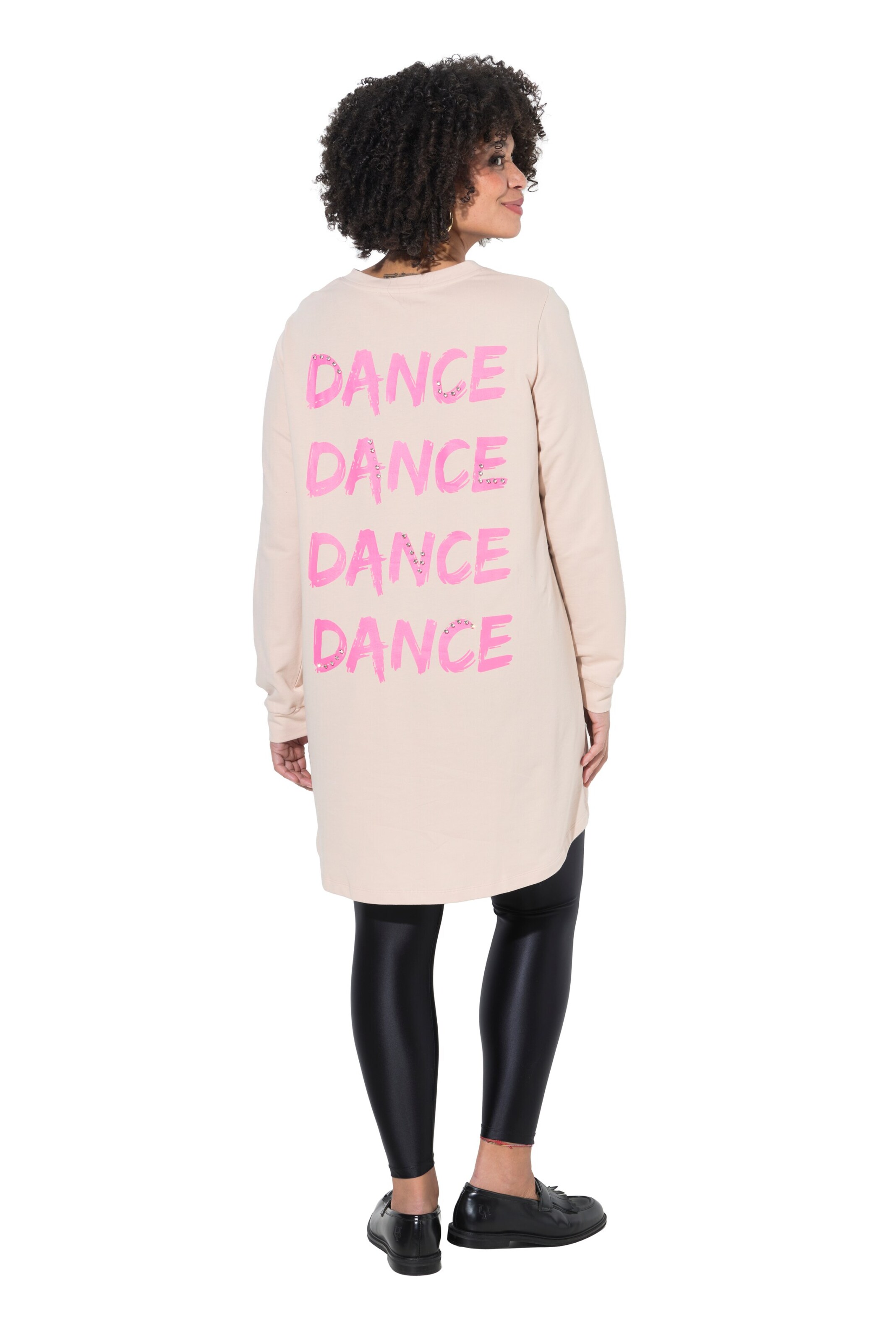 Angel of Style Sweatshirt in Beige