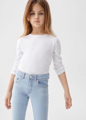 MANGO KIDS Flared Jeans i blå