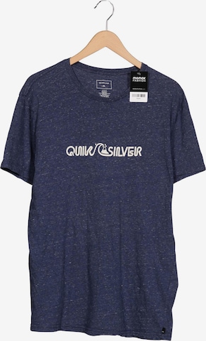 QUIKSILVER T-Shirt L in Blau: Vorderseite