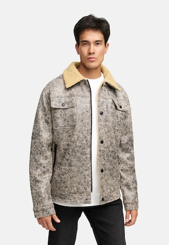 INDICODE JEANS Between-season jacket 'INVados' in Beige