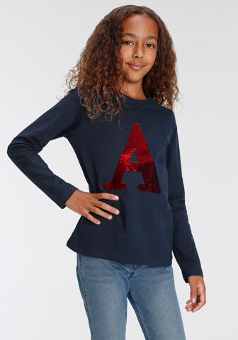 Kidsworld Shirt in Blau: predná strana