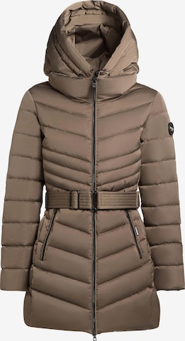 khujo Mantel 'Kina' in Braun: Vorderseite