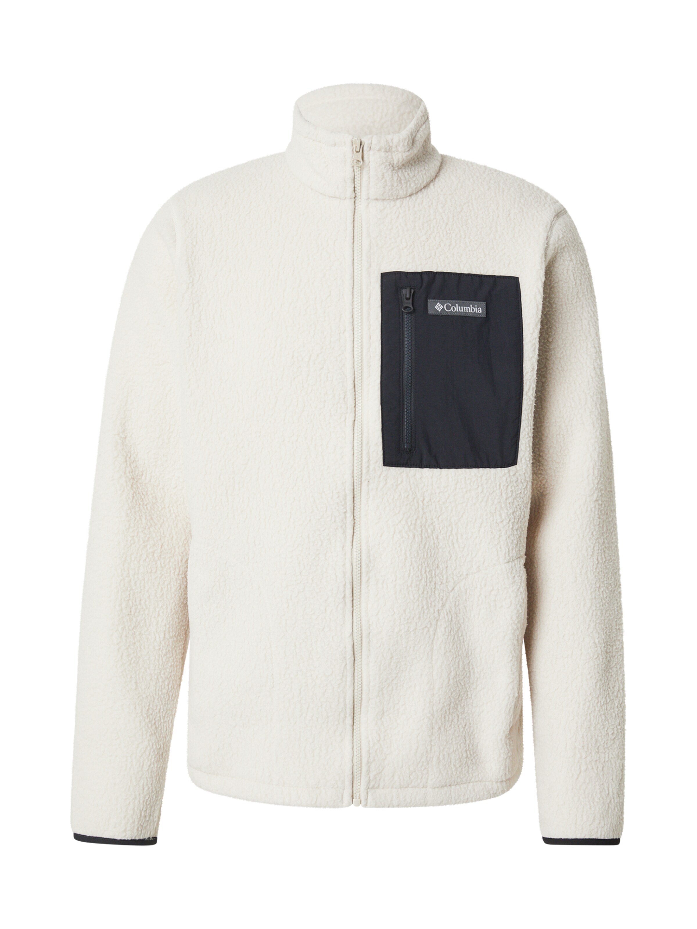 COLUMBIA Λειτουργική ζακέτα φλις 'Jasper Ridge™' σε μπεζ: μπροστά