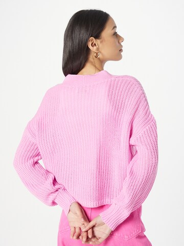 ONLY Knit Cardigan 'Carol' in Pink