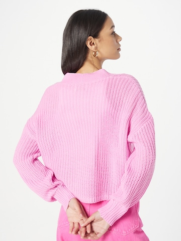 ONLY Knit Cardigan 'Carol' in Pink