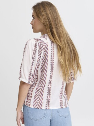 Camicia da donna ' PZLEZIA ' di PULZ Jeans in bianco