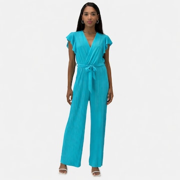 Tuta jumpsuit di Elara in blu: frontale