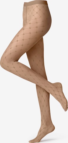 FALKE Fine Tights in Beige: front