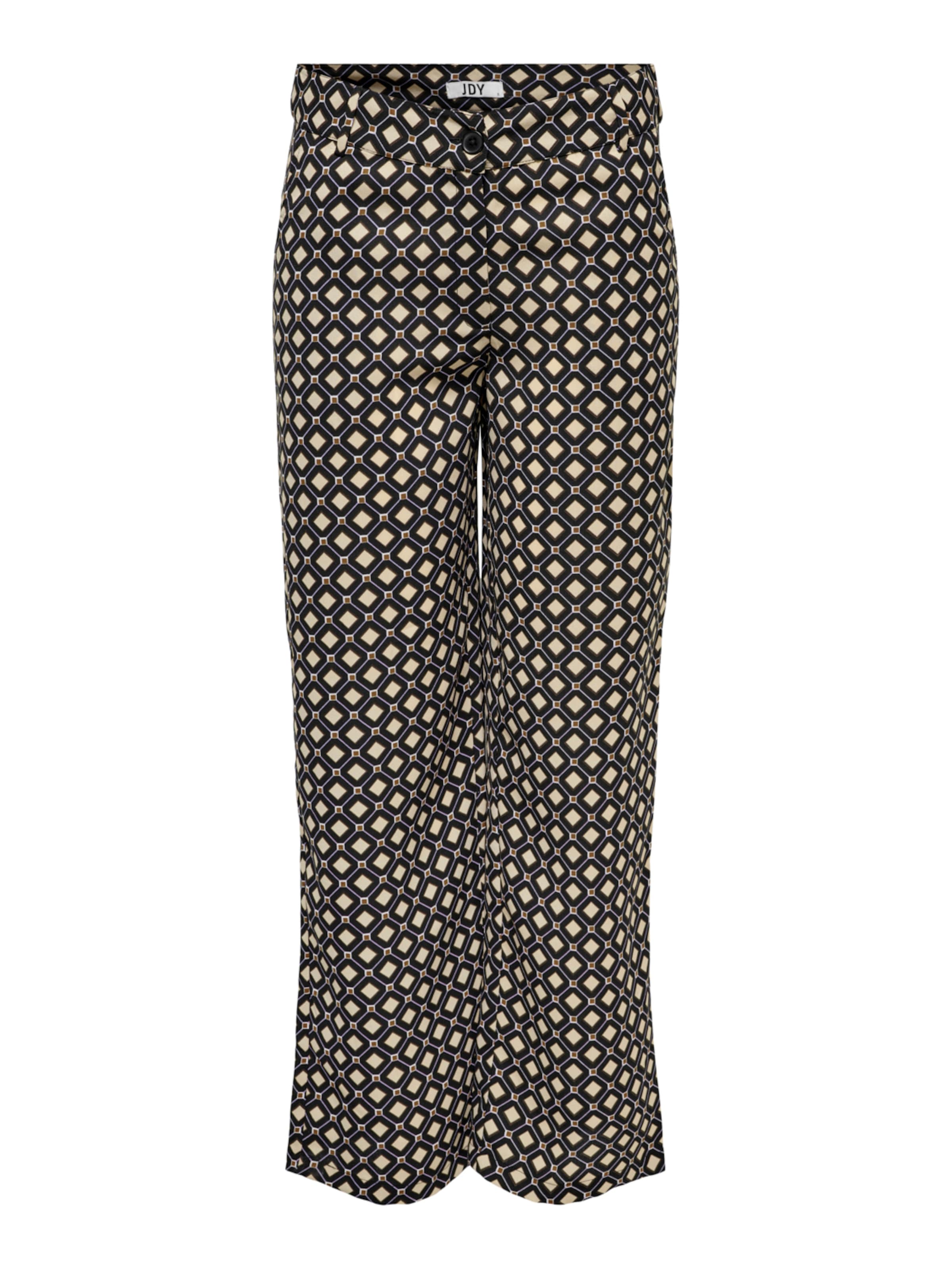 Loosefit Pantalon 'Edith' JDY en noir : devant