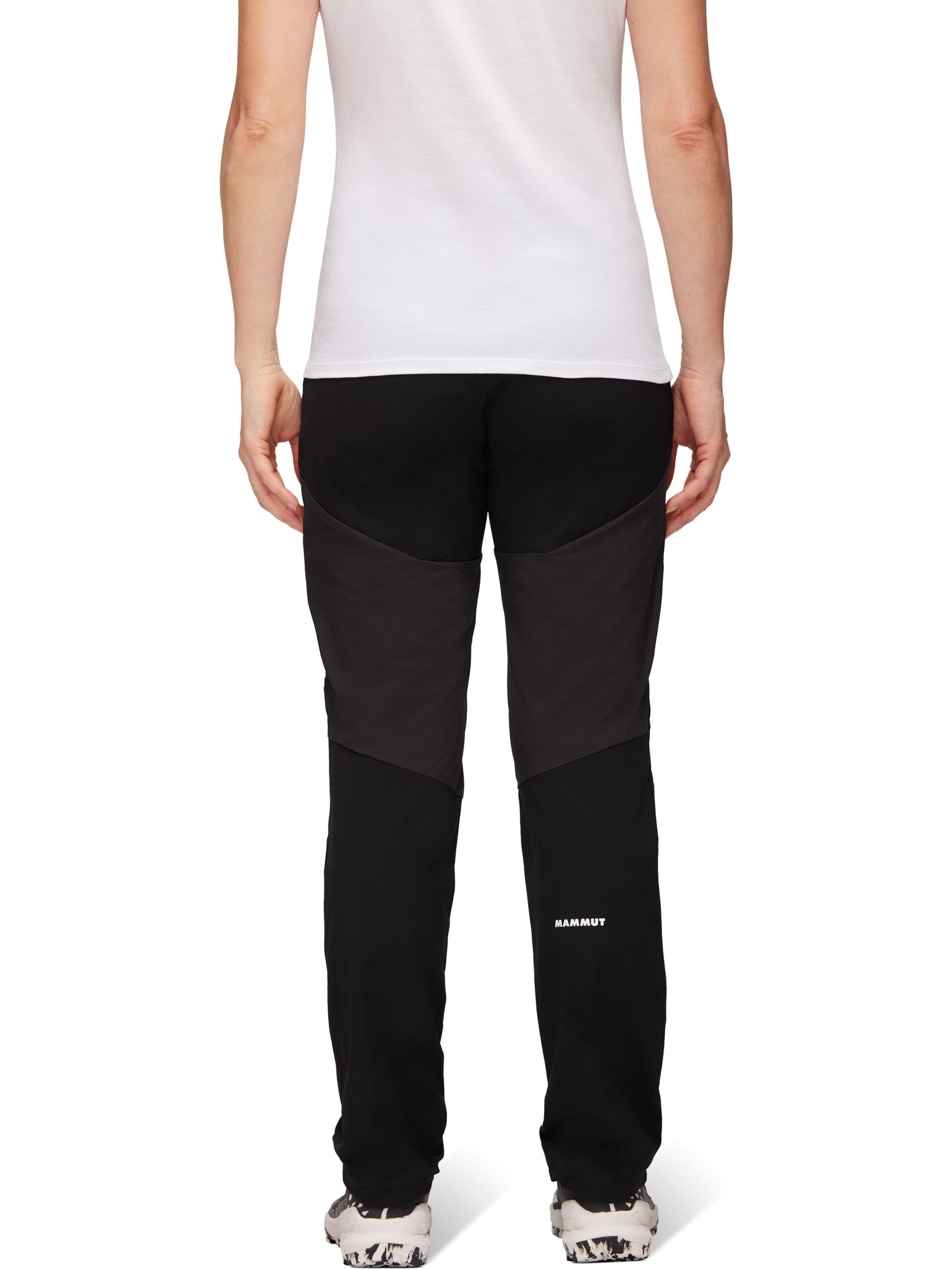 MAMMUT Regular Outdoor Pants 'Courmayeur' in Black